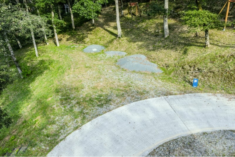 テントパーク中腹